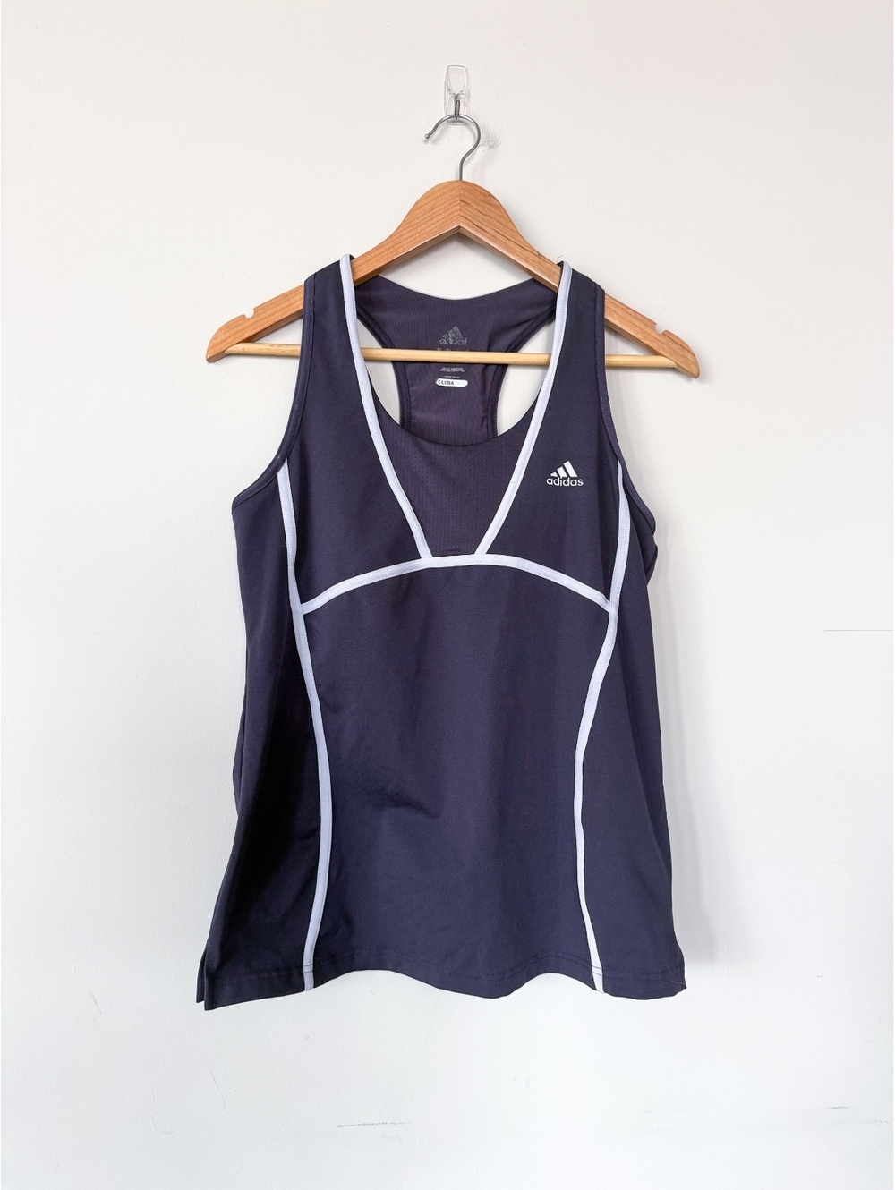 Adidas Purple 2009 Racerback Athletic Tank Top Purple 2000s Athleisure